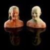 GHOSTBUSTERS II (1989) - Vigo the Carpathian Transformation Sculpts 1-2