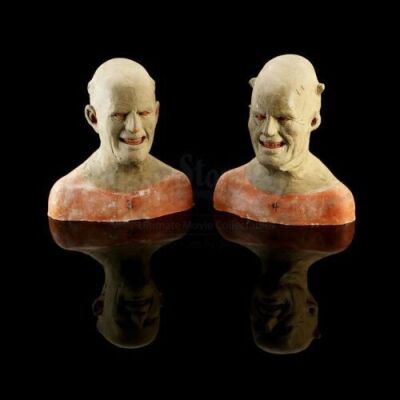 GHOSTBUSTERS II (1989) - Vigo the Carpathian Transformation Sculpts 3-4