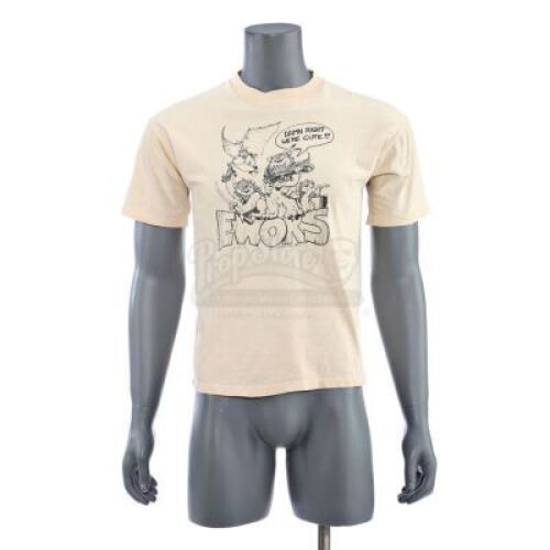 Lot # 397: Tan Crew Shirt for Ewoks Caravan of Courage