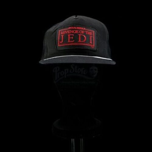 Lot # 401: Black Revenge of the Jedi Crew Hat [Kazanjian Collection]