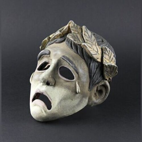 GLADIATOR (2000) - Commodus Pantomime Mask