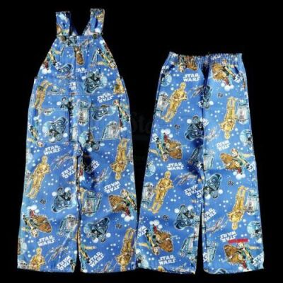 Lot # 433: Child Pajama Bottoms and Child-Size Overalls