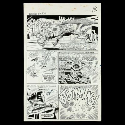 Lot # 443: Avengers #27 p.19