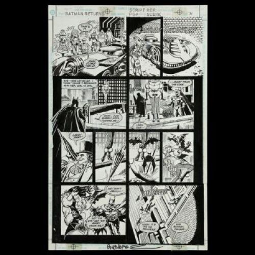 Lot # 445: Batman Returns: The Official Comic Adaptation #1 p.31
