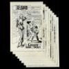 Lot # 446: Black Canary Secret Origins #10 p.2-4, 8-12 (Unpublished)