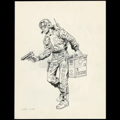 Lot # 469: The G.I. Joe Order of Battle #1 p.30 Splash