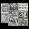 Lot # 473: Eight G.I. Joe Storyboards (with Explicit Covers)