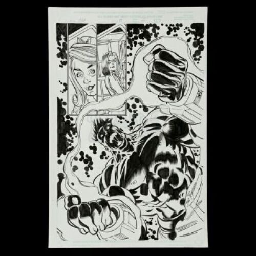 Lot # 480: The Incredible Hulk #19 p.20 Splash