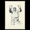 Lot # 481: Large Size The Incredible Hulk Pin-Up (Unpublished)