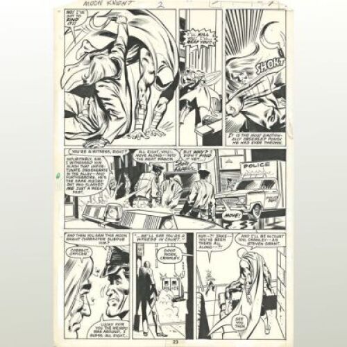 Lot # 491: Moon Knight #2 p.23