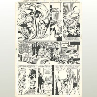 Lot # 491: Moon Knight #2 p.23