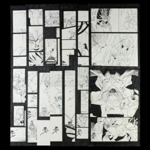 Lot # 494: 13 Powder Burn #1 Pages