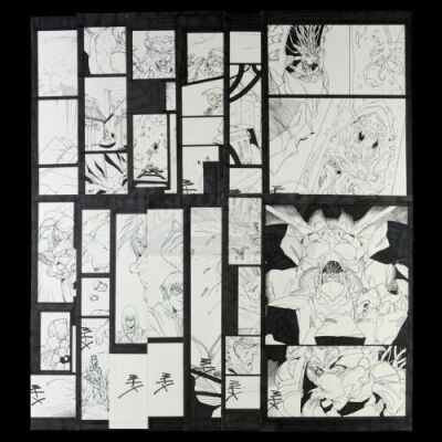 Lot # 494: 13 Powder Burn #1 Pages