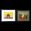 Lot # 506: The Simpsons: Itchy & Scratchy Land and Tree House of Horror VIII Hand-Painted Animation Cels