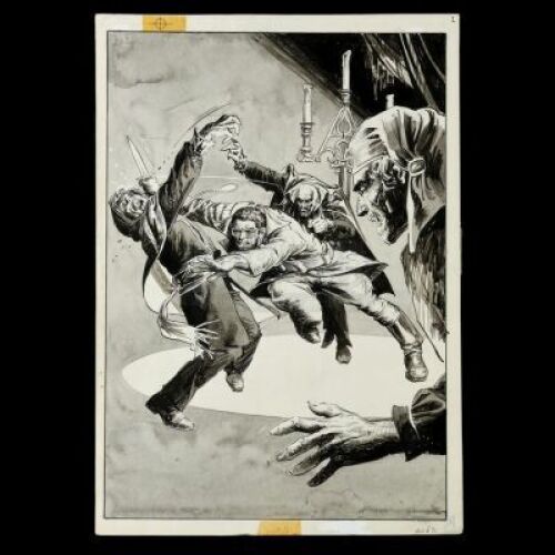 Lot # 529: Vampire Tales #9 p.7 Splash (Blade Story)