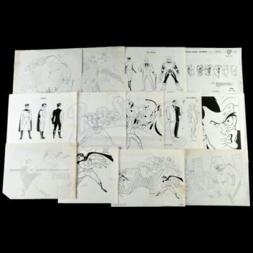 Lot # 549: Batman Toys Reference Material