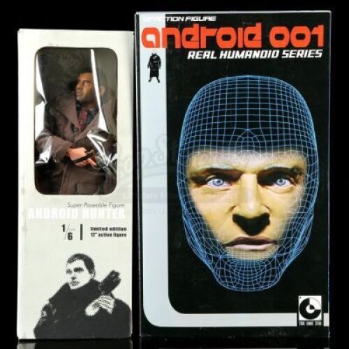 Lot # 555: Master Ozawa Rick Deckard and Time Wave Zero Roy Batty Bootleg 12" Figures