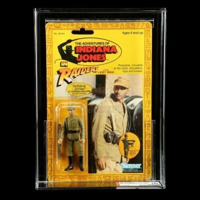 Lot # 563: Indiana Jones (In German Uniform) ROTLA9 AFA 75Y+