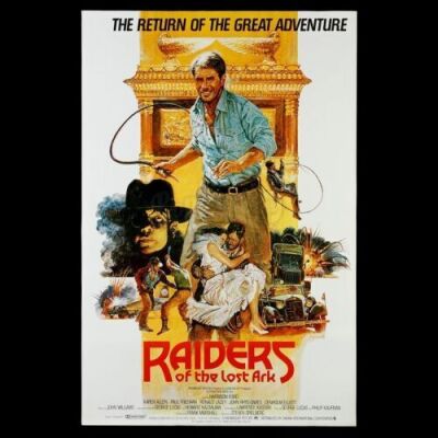 Lot # 572: Raiders of the Lost Ark International Poster [Kazanjian Collection]