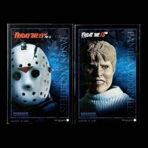 Lot # 668: Pamela Voorhees and Jason Voorhees 12" Figures - Sealed