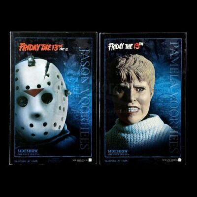 Lot # 668: Pamela Voorhees and Jason Voorhees 12" Figures - Sealed
