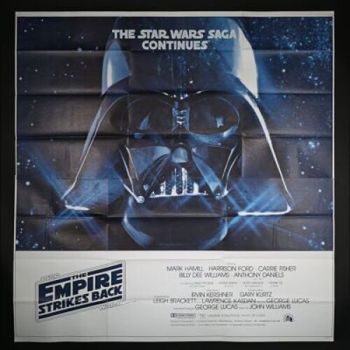 Lot #24 - STAR WARS: THE EMPIRE STRIKES BACK (1980) - US / International Advance Six Sheet, 1980