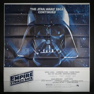 Lot #24 - STAR WARS: THE EMPIRE STRIKES BACK (1980) - US / International Advance Six Sheet, 1980