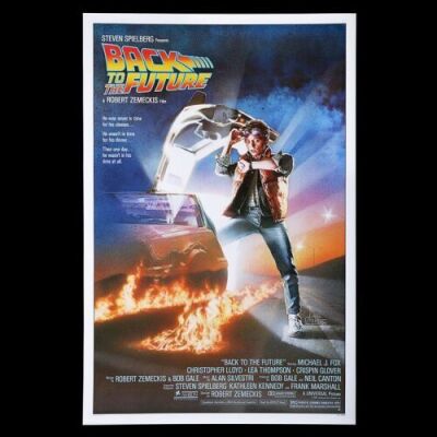 Lot #34 - BACK TO THE FUTURE (1985) - US One-Sheet Poster, 1985