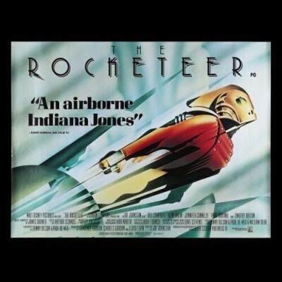 Lot #62 - THE ROCKETEER (1991) - UK Quad Poster, 1991