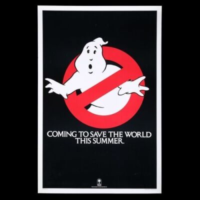 Lot #71 - GHOSTBUSTERS (1984) - Richard Edlund Collection: US One-Sheet Poster - Teaser "Summer" Style, 1984