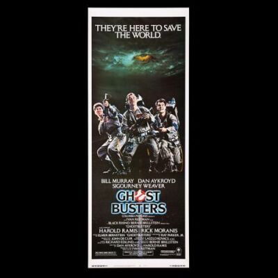Lot #73 - GHOSTBUSTERS (1984) - Richard Edlund Collection: US Insert Poster, 1984