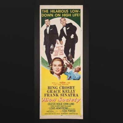 Lot #93 - HIGH SOCIETY (1956) - US Insert Poster, 1956