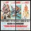 Lot #107 - THUNDERBALL (1965) - Carter-Jones Collection: US Six-Sheet Poster, 1965