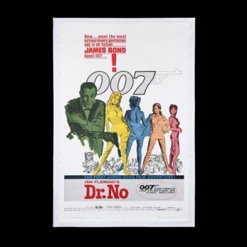 Lot #131 - DR. NO (1962) - US One-Sheet Poster, 1962