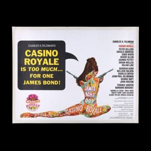 Lot #147 - CASINO ROYALE (1967) - UK Quad Poster, 1967