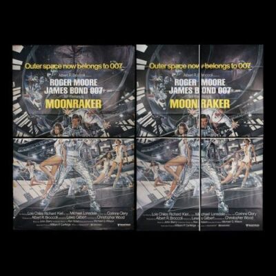 Lot #157 - MOONRAKER (1979) - Two British Billboard Posters, 1979
