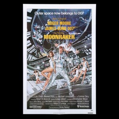 Lot #158 - MOONRAKER (1979) - US One-Sheet Poster, 1979