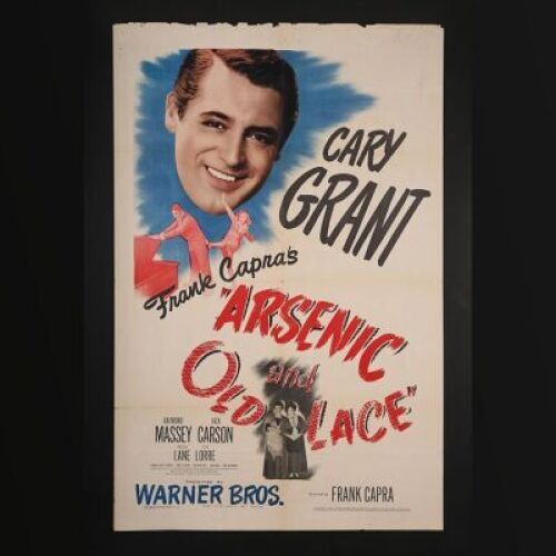 Lot #187 - ARSENIC AND OLD LACE (1944) - US One-Sheet Poster, 1944