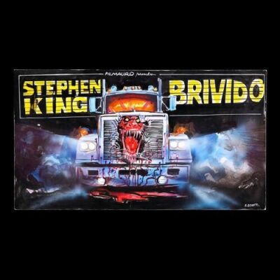 Lot #201 - MAXIMUM OVERDRIVE (1986) - Italian Original Concept Poster Artwork, 1986