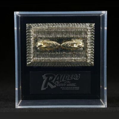INDIANA JONES AND THE RAIDERS OF THE LOST ARK (1981) - Miniature Ark of the Covenant Lid