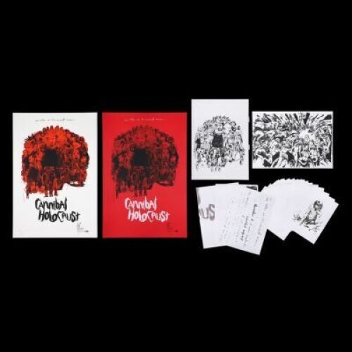 Lot #210 - CANNIBAL HOLOCAUST (1980) - Jock Collection: Two Mondo Posters "Cannibal Holocaust" - Regular and Variant, Original Artwork and Sketches, 2015