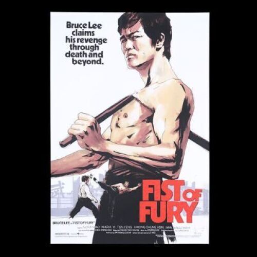 Lot #212 - FIST OF FURY (1972) - Jock Collection: Mondo Poster, 2019