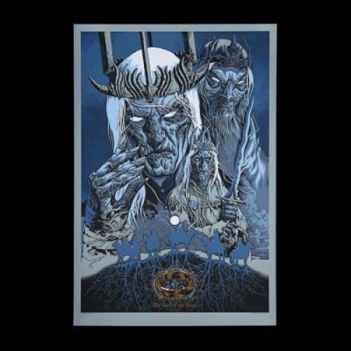 Lot #256 - THE LORD OF THE RINGS (2001) - Mondo Poster - "Servants of Sauron", 2013