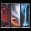 Lot #257 - THE LORD OF THE RINGS TRILOGY (2001-03) - Three Mondo Posters, 2012