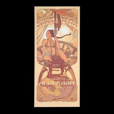 Lot #267 - STAR WARS CELEBRATION IV (2007) - Mondo Poster - "Last Daughter of Alderaan", 2007