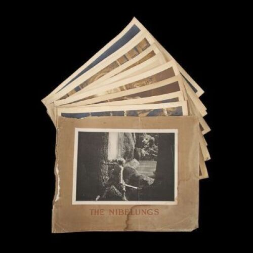 Lot #275 - DIE NIBELUNGEN (1924) - THE NIBELUNGS - British Press Campaign Brochure with Stills, 1924