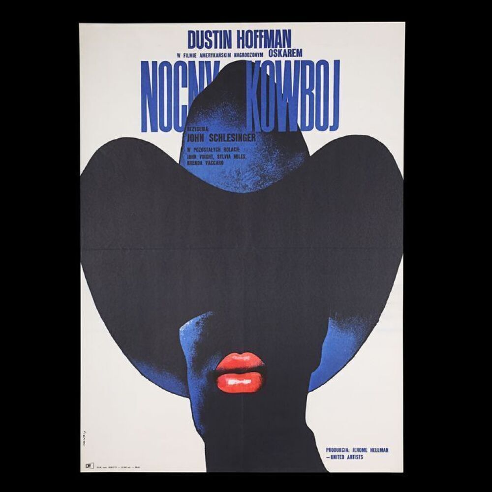Lot #286 - MIDNIGHT COWBOY (1969) - Polish One Sheet, 1973 - First