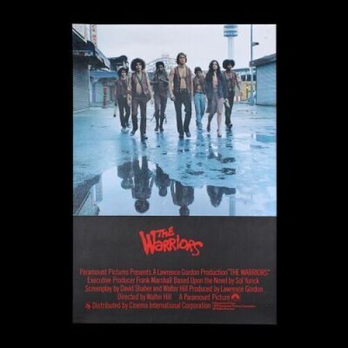 Lot #294 - THE WARRIORS (1979) - British One-Sheet Poster, 1979