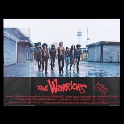 Lot #295 - THE WARRIORS (1979) - UK Quad Poster, 1979