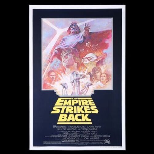 Lot #303 - STAR WARS: THE EMPIRE STRIKES BACK (1980) - Howard Kazanjian Collection: US One-Sheet Poster, 1981 Re-Release